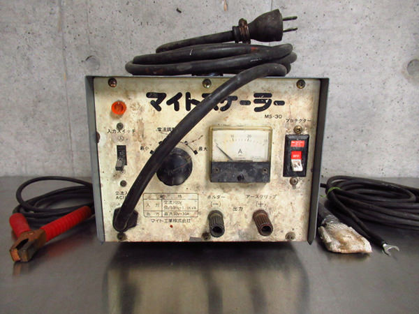 マイト工業の溶接スケール除去器マイトスケーラー MS-30を買取致しました トレードウェルダー