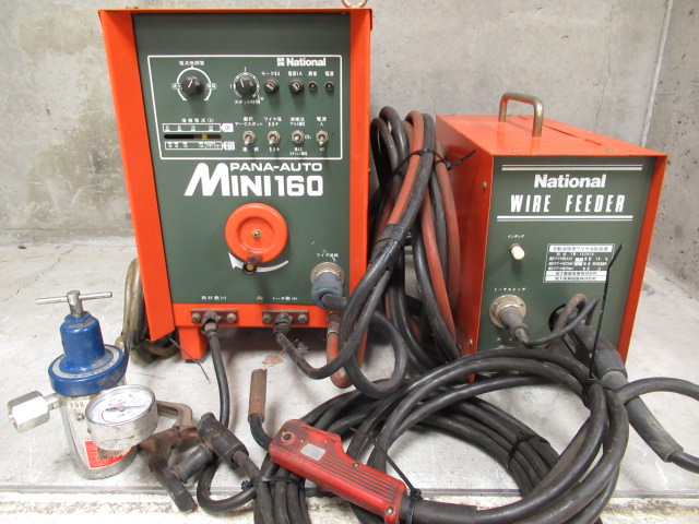 1986年製 パナソニック PANA-AUTO 半自動溶接機 YD-160R-2 MINI160 