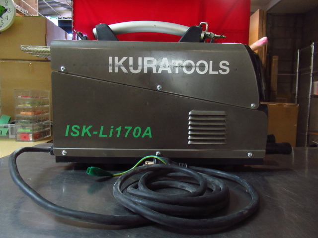 IKURA 育良精機 イクラ ISK-Li170A ポータブルバッテリー溶接機