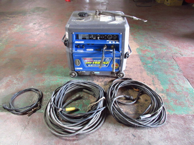 Denyo デンヨー GAW-190ES2 エンジン溶接 発電機