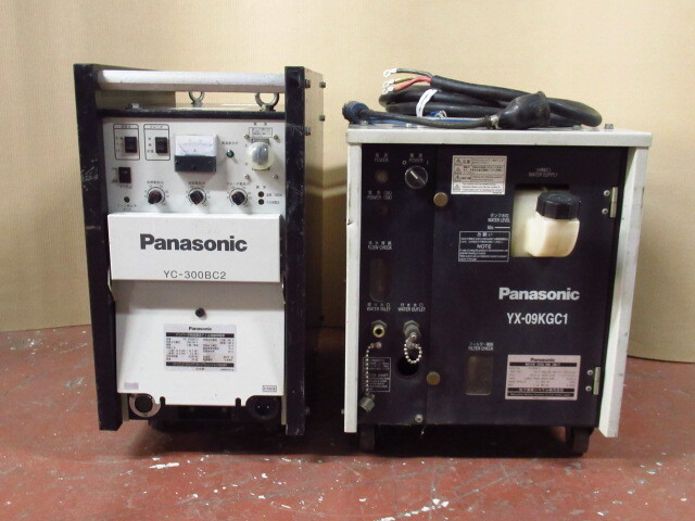 Panasonic パナソニック YC-300BC2 インバーター制御直流TIG溶接用電源 水冷ユニット 付き