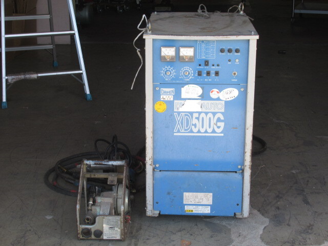 DAIHEN ダイヘン CPXDG-500 S-1 CO2/MAG/ガウジング用直流電源 三相200V 50/60Hz / CML-2301 ワイヤ供給装置